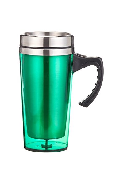 Generic Royalford Rf9816 480Ml Travel Double Wall Mug - Coffee Tumbler With H...
