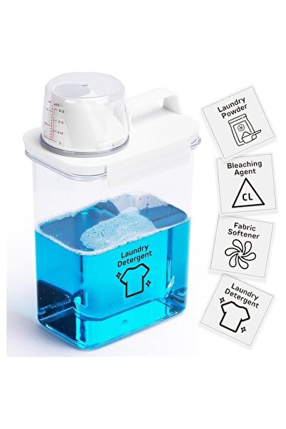 Generic Laundry Detergent Dispenser Bottle, 61 oz BPA Free Plastic Container ...
