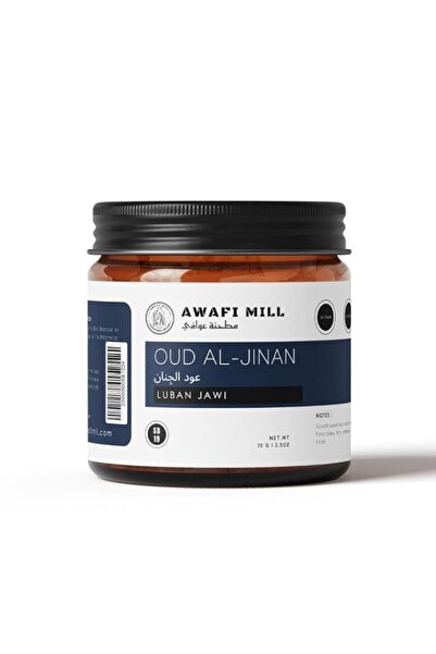 Generic Brand AWAFI MILL Oud Al-Jinan Jawi Bakhoor (70g (2.5 oz) | Clean Airy...