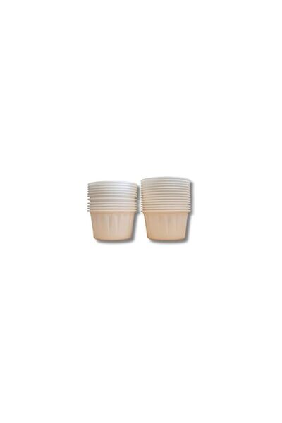 Generic Plastic Bowl White 250 ML 1 x 10 PCS, Disposable Plastic Bowl for Sna...