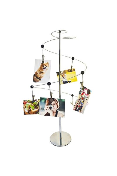 Generic Brand Bukela Desktop Clip Photo Holder Unique Spiral Design Durable P...