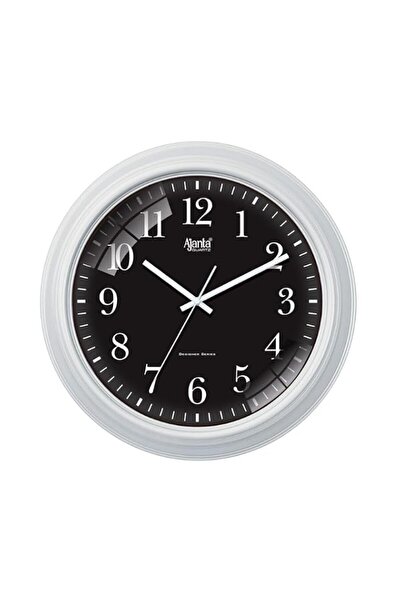 Generic Brand Ajanta Wall Clock Designer Wall Clock - 1107 - Silver