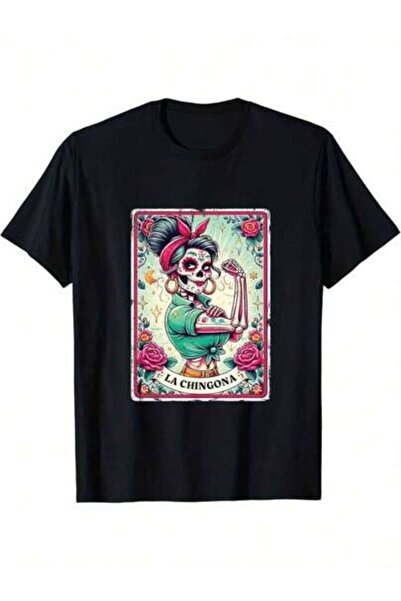NOURAM La Chingona T-Shirt, Fashionable Men's Everyday Tee Versatile And Brea...