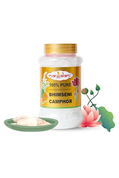 Generic Brand MANGALAM Bhimseni (Original) Camphor 250g Jar - Pack Of 1 | 100...