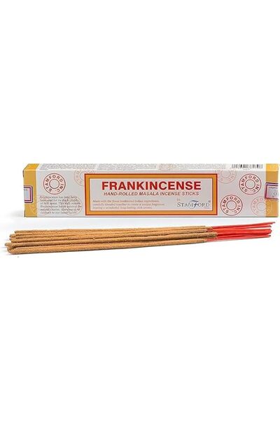 Generic Brand Frankincense Hand-Rolled Masala Incense Sticks, Traditional Ind...