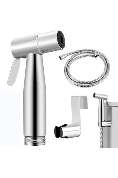 Generic Handheld Bidet Sprayer Kit for Toilet, Stainless Steel Brushed Nickel...