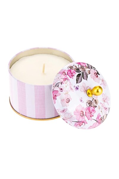 Generic Brand AKDC Scented Candle Peony & Lichi 8Cm X 8Cm X 7Cm Multicoloured