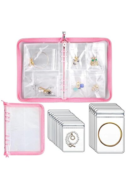Generic Brand Travel Jewelry Organizer Jewelry Storage Box with Pocket Travel...
