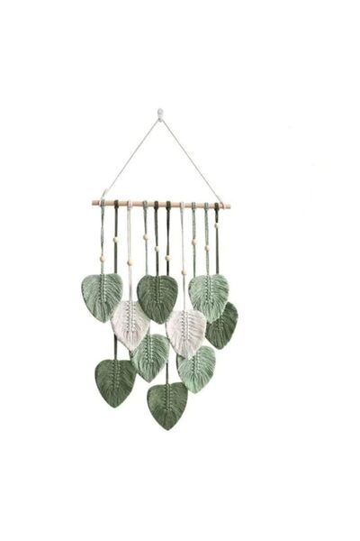 Generic NALACAL Macrame Wall Hanging Decor,Chic Feather Boho Wall Decor,Handm...