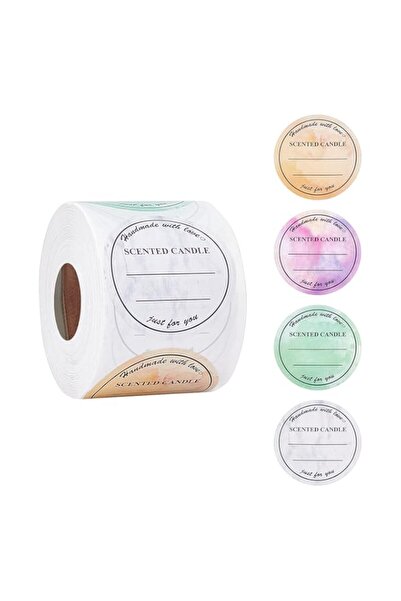 Generic Ph Pandahall 2 Inch Candle Stickers, 500Pcs Waterproof Scented Labels...