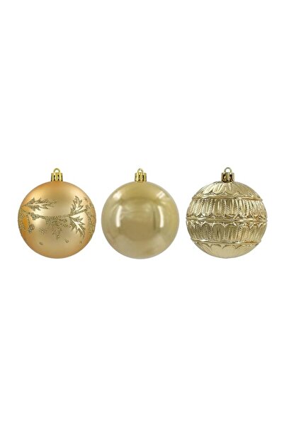 Generic Brand Christmas Magic 20885 Chrirmas Designer Baubles 6-Pieces Set, 8...