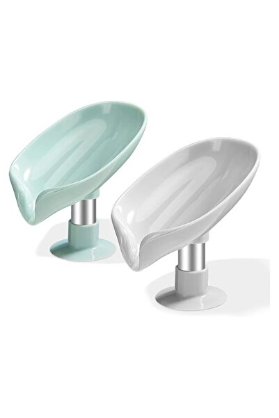 Generic Soap Dishes 2 Pcs,Self Draining Soap Holder Keep Soap Dry,Suitable Fo...
