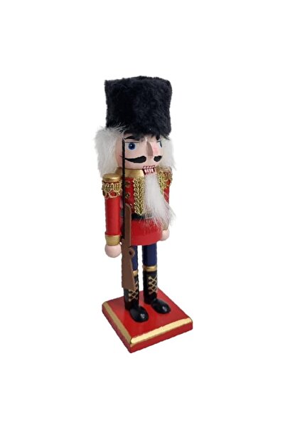 Generic Brand Wooden Nutcracker Soldier 20cm | Hand-Painted Classic Christmas...