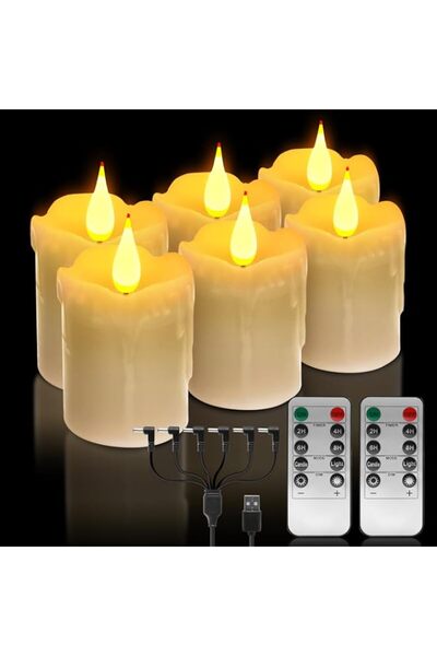 Generic Brand LUXONIC Electric LED Candle Flameless, Flickering, Battery Oper...