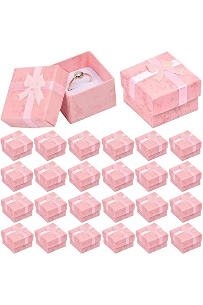 Generic Brand 24 Pack Small Gift Boxes 4 x 4 x 3 cm, Cardboard Jewellery Boxe...
