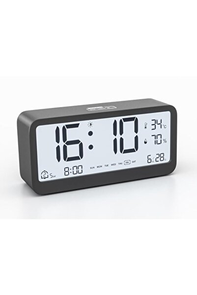 Generic Brand Joyzzz Digital Alarm Clock, 5.2 Inch Large LCD Screen Display w...