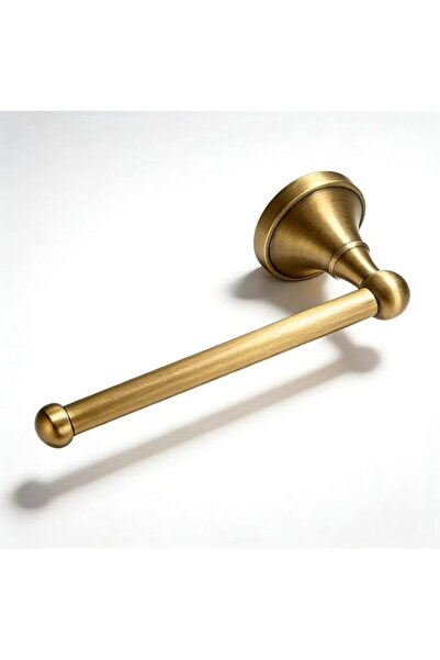 Generic Brushed Bronze Toilet Paper Holder, Solid Brass Wall Mount with Conce...