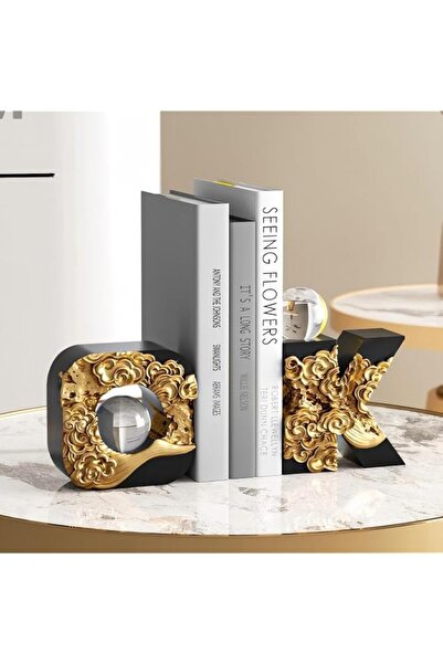Generic Brand OMELPIS Multifunctional Crystal+Resin Statue Creative Art Booke...