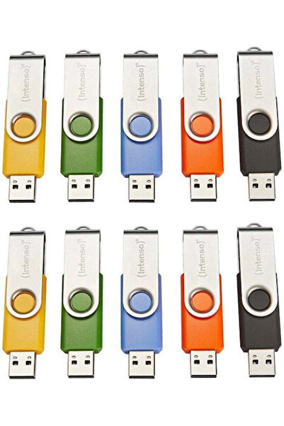 Intenso 4GB USB 2.0 Στικάκι Κίτρινο