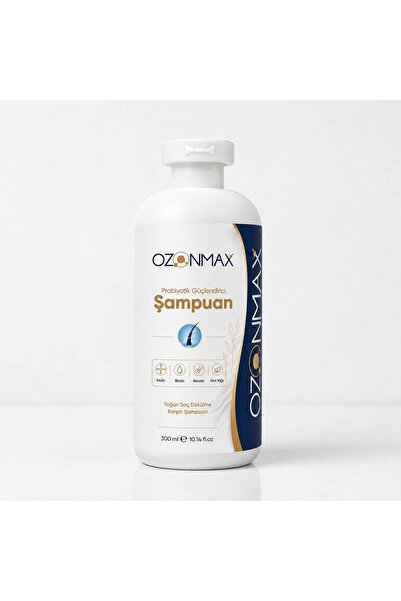 ozonmax Probiyotik Güçlendirici Şampuan 300 ml Yoğun Saç Dökülme Karşıtı