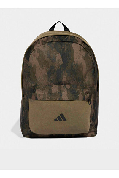adidas Camouflage Print Backpack for Kids 8-13 Years with Front Pocket