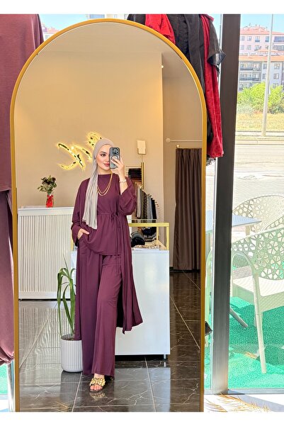 Gizem Karademir Boutique Üçlü Şık Takım