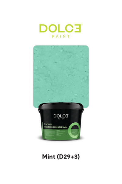 dolce boya Dolce Tane Dokulu Hazır Sıva — Silikonlu, Su İtici Dış Cephe Dekor...