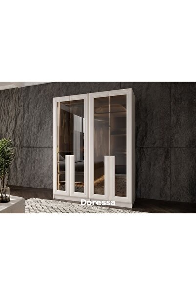 Doressa Living Race 4 Kapılı Gardırop