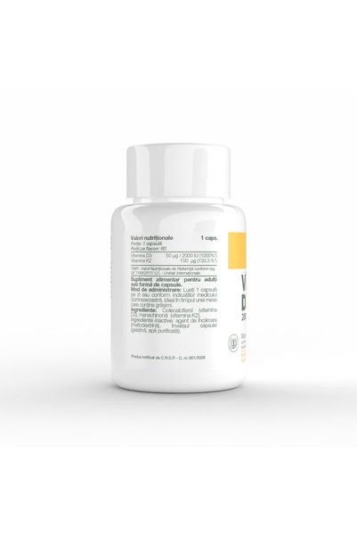 Sanoverde Total Vitamina D3 2000 UI + K2 100mcg 60 capsule