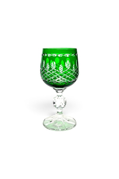 Kristal Market Bohemia Crystal Handcrafted Royal Coffee Side Cup 150Cc