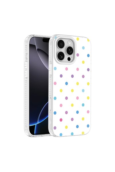 GRABONO iPhone 16 Pro Hard Pc Case with Airbag Support, Corner Protection, Shock Absorbing Pattern
