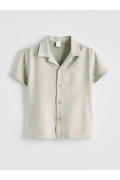 LC Waikiki Nevavm Farklıya Resort Collar Boys' Shirt
