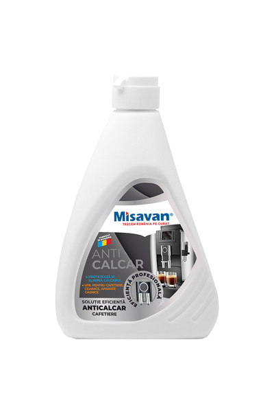 Misavan Anticalcar profesional pentru aparate de cafea și espresso, 500 ml