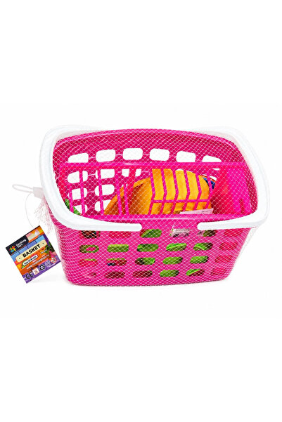 Hashtag Toys Coș pentru copii cu set de veselă, 20 de piese