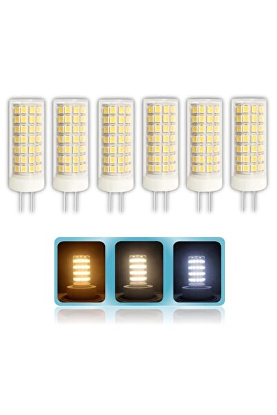 Generic 6 Pack - G4 LED Bulb 12 Watt Equivalent to 100 Watt, 3 in 1 Colour Ch...