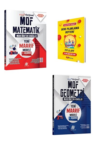 Karma Kitaplar TYT 2028 Maarif Matematik ve Geometri Mikro Öğreten Fasiküller + Planlama Defteri