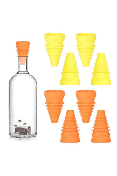Generic Reusable Fruit Fly Traps, 8 Pack Indoor Insect Catchers, Eco-Friendly...
