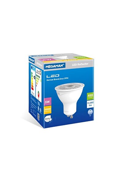 Generic Megaman Led 5w Gu10 Nondim 3000k
