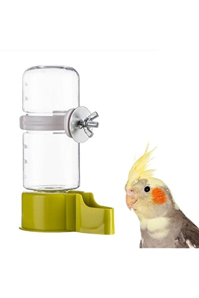 Generic Pet Bird Automatic Water Feeder, Bottles Drinker Seed Food Container,...
