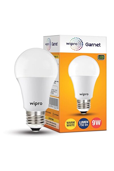 Generic wipro Garnet 9W LED Bulb for Home & Office |Warm White (2700K) | E27 ...