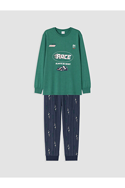 LC Waikiki I Zero Roba Yaka Boys' Printed Pajama Set from Freezen Store