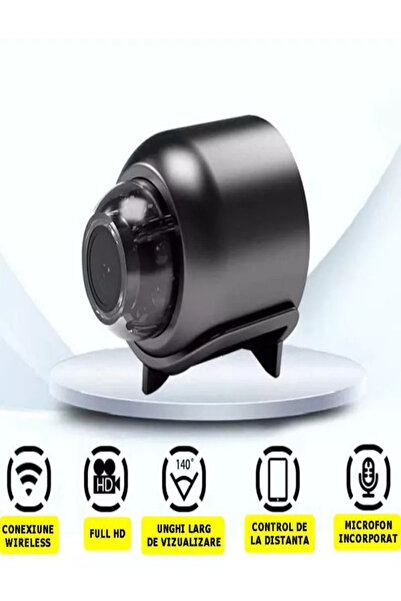 Cu Produse.ro Mini Cameră WiFi, Viziune nocturnă Full HD
