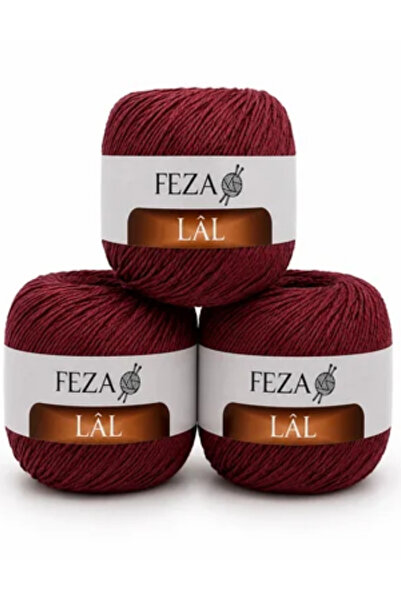 Feza خيط حياكة يدوي 80% قطن 20% رايون 100 جرام 280 متر - خيط حياكة موسمي