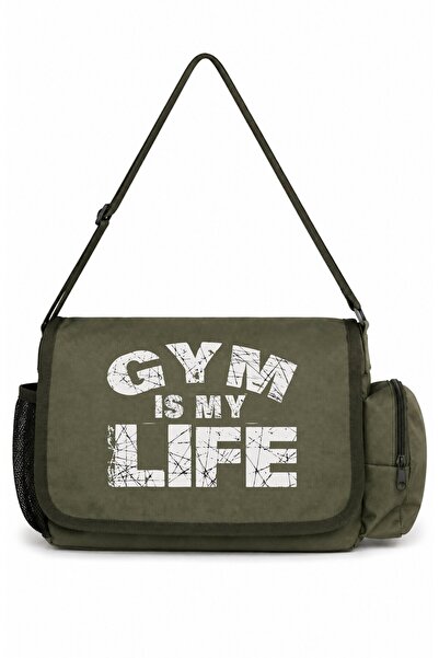 SEVBANO Gym Is My Life Fitness Bodybuilding Printed Unisex School, Sports, Of...