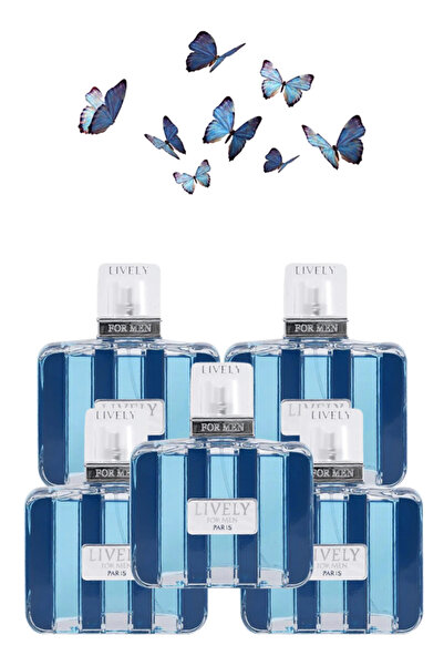 LIVELY 5 Pieces Paris Perfume 178ML