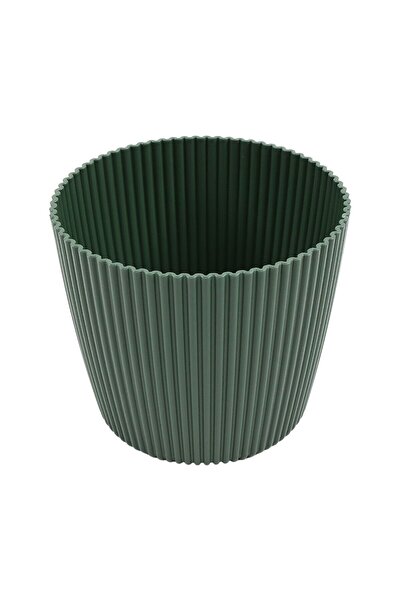 OEM Ghiveci din plastic Milly, verde, D 13 cm