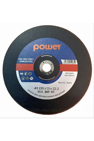 OEM Режещ диск за неръждаема стомана и стомана, Carbochim Power 80A36TBF, 230...