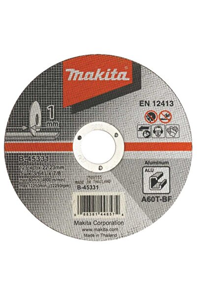 OEM Алуминиев режещ диск, Makita A60T-BF, 125 x 22.23 x 1 мм
