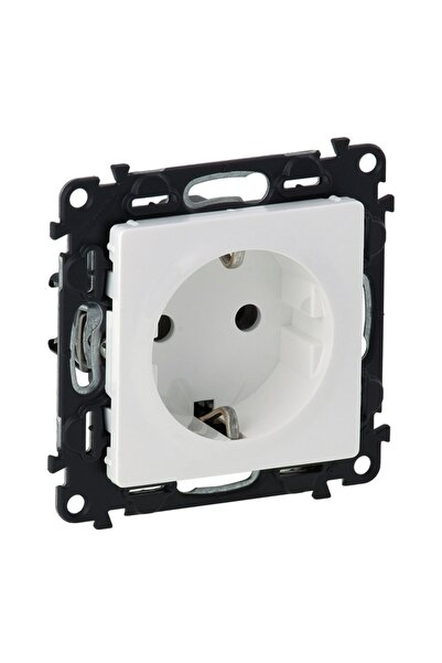 OEM Legrand Valena Life FR 753120 μονή πρίζα σούκο, εντοιχιζόμενη, με προστατ...