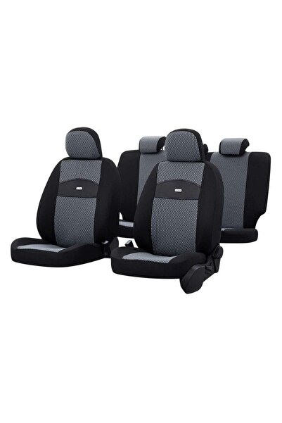 OEM Car seat covers, Otom Smart, universal, textile, gray, set of 11 pieces